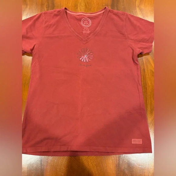 Life is Good T-shirt, size L, EUC - Picture 2 of 7